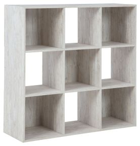 Ashley Furniture EA1811-3X3 Ashley Furniture EA1811-3X3 Paxberry - Nine Cube Organizer - Whitewash