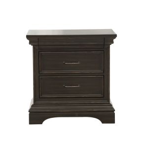 Pulaski Furniture P012140 Caldwell - 2 Drawer Nightstand - Dark Wood