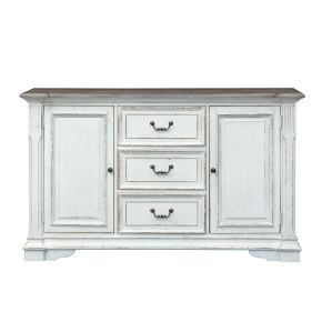 Liberty Furniture 520-CB6640 Abbey Park - Buffet - Antique White