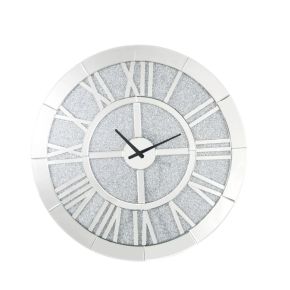 ACME 97724 Nowles - Wall Clock - Mirrored & Faux Stones