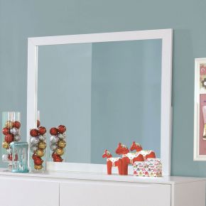 Furniture of America CM7386WH-M Lennart - Mirror - White