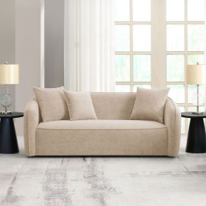 ACME LV03610 Keith - Sofa With 3 Pillows - Beige Chenille