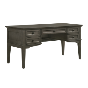 Intercon SM-HO-6230WD-GRY-C San Mateo - 62" Half Ped Desk - Gray