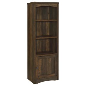 CoasterEveryday 724124 Laughlin - 3-Shelf Engineered Wood Media Tower - Dark Pine