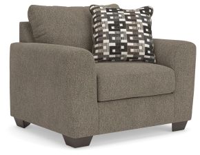 Benchcraft® 3020423 Triston-Peaks - Chair And A Half - Suede