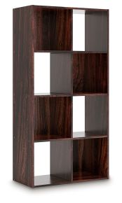 Signature Design by Ashley® EA1055-4X2 Glosmount - Eight Cube Organizer - Cherry / Light Brown