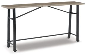 Signature Design by Ashley® D334-52 Lesterton - Light Brown / Black - Long Counter Table