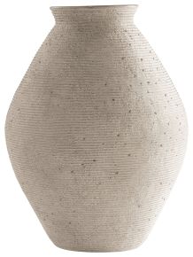 Signature Design by Ashley® A2000514 Hannela - Vase - Large - Antique Tan