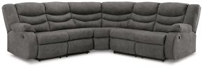 Signature Design by Ashley® 36903S2 Partymate - Slate - 2-Piece Reclining Sectional
