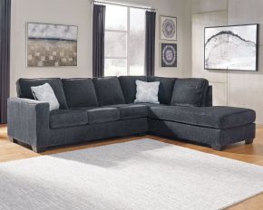 Signature Design by Ashley® 87213/66/17 Altari - Right Arm Facing Chaise 2 Pc Sectional - Slate