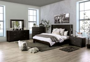 Furniture of America FOA7514Q-BED Laurentian - Queen Bed - Dark Walnut