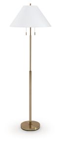 Ashley Furniture L208471 Ashley Furniture L208471 Haigwood - Metal Floor Lamp - Gold Finish