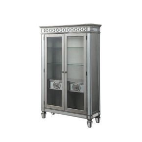 ACME 66166 Varian - Curio - Mirrored & Antique Platinum