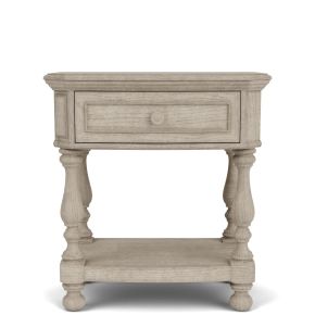 Riverside Furniture 44268 Kensington - One Drawer Nightstand - Beige