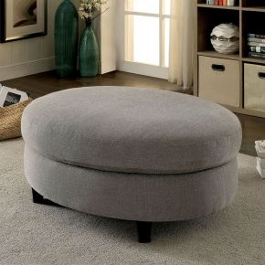 Furniture of America CM6370-OT Sarin - Ottoman - Warm Gray