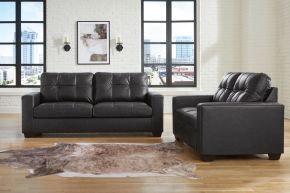 Benchcraft® 17004/38/35 Barlin Mills - 2 Pc. - Sofa, Loveseat - Carbon