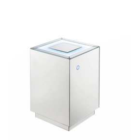 ACME 97704 Nyoka - Accent Table - Mirrored & Faux Gems