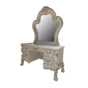 ACME BD01678 Dresden II - Vanity Desk - Bone White