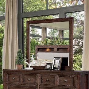 Furniture of America CM7365A-M Tywyn - Mirror - Dark Oak