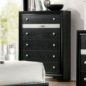 Furniture of America CM7552BK-C Chrissy - Chest - Black