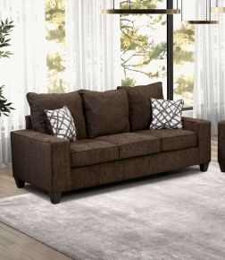 Furniture of America SM7330-SF West Action - Sofa - Chocolate