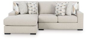Benchcraft® 75105S4 Benchcraft® 75105S4 LaureLGrove - 2-Piece Sectional With LAF Corner Chaise - Pebble