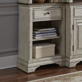 Liberty Furniture 498-EL00B Morgan Creek - Left Pier Base - White