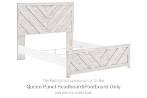 Signature Design by Ashley® B3788-71 Cayboni - Queen Panel Headboard/Footboard - Whitewash