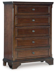 Signature Design by Ashley® B716-46 Trellington - Five Drawer Chest - Brown