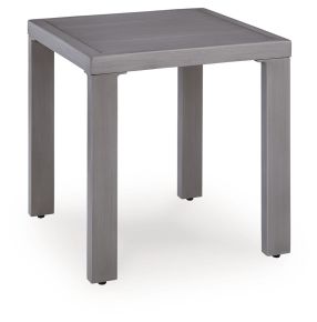 Ashley Furniture PCP418-702 Half Moon Beach - Square End Table - Gray