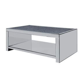 ACME 83580 Malish - Coffee Table - Mirrored