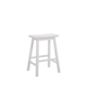ACME 07302 Gaucho - Counter Height Stool - White - 18"