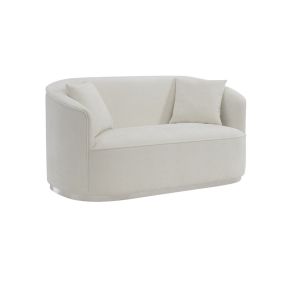 ACME LV01918 Odette - Loveseat With 2 Pillows - Beige