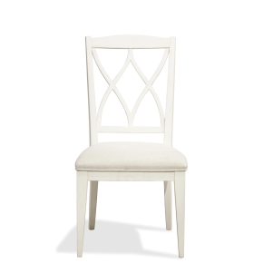 Riverside Furniture 59397 Myra - Back Upholstered Side Chair (Set of 2) - Paperwhite