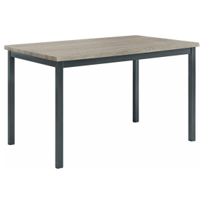 CoasterEveryday 100611 Garza - Rectangular Composite Wood Dining Table - Gray