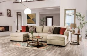 Furniture of America SM6225-SECT Jayla - Sectional - Beige