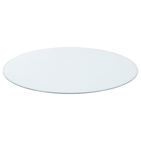 CoasterEveryday CB48RD-6 48" 6mm Round Clear Tempered Glass Top - Clear