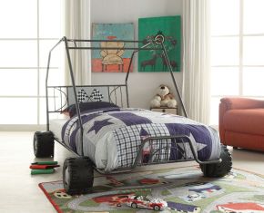 ACME 37640T Xander - Twin Bed - Gunmetal Go Kart