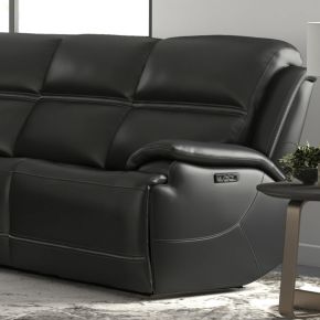 Liberty Furniture 7003GY-42RP Bentley - R Arm Recliner P2 & ZG - Graphite