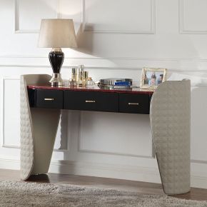 ACME AC20020 Jamonica - Vanity Desk - Gray & Dark Brown