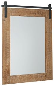 Signature Design by Ashley® A8010223 Lanie - Accent Mirror - Antique Brown