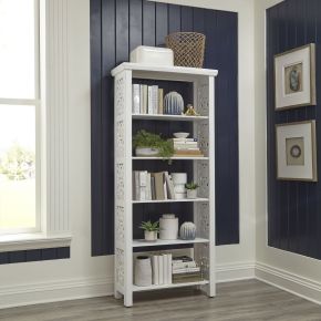 Liberty Furniture 2094-AC3001 Trellis Lane - Accent Bookcase - White