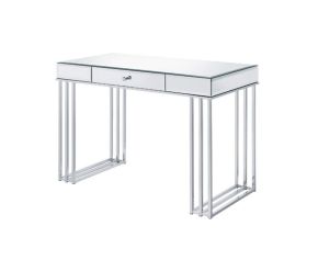 ACME 92979 Critter - Writing Desk - Mirrored And Chrome