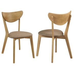 Coaster Fine Furniture 108442 Elowen - Wood Dining Side Chair (Set of 2) - Light Walnut
