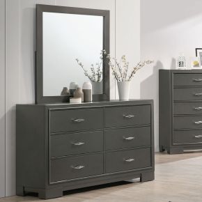 Furniture of America CM7416GY-D Alison - Dresser - Dark Gray