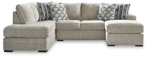Benchcraft® 20502S2 Benchcraft® 20502S2 Calnita - 2-Piece Sectional With Laf Corner Chaise - Sisal