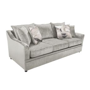 New Classic U1270-30-LGR New Classic U1270-30-LGR Sylvie - Sofa With 4 Accent Pillows - Lush Silver Gray
