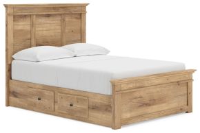 Ashley Furniture PCB1170B31 Ashley Furniture PCB1170B31 Makidern - Full Panel Storage Bed With 2 Under Bed Storage Units - Tan