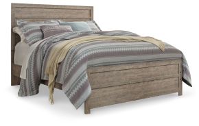 Ashley Furniture B070B8 Culverbach - Queen Panel Bed - Gray