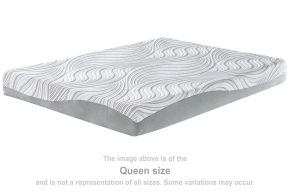 Ashley Furniture M59141 8 Inch Memory Foam - White - King Mattress